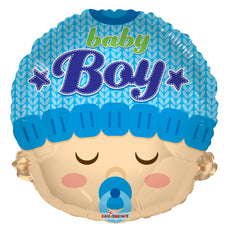 Boy Head Balloon