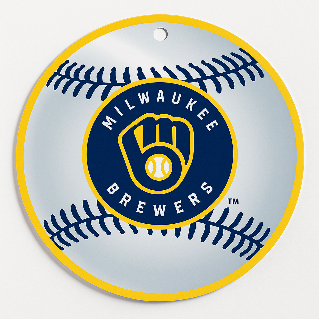 Milwaukee Brewers 12" Cutout Decoration