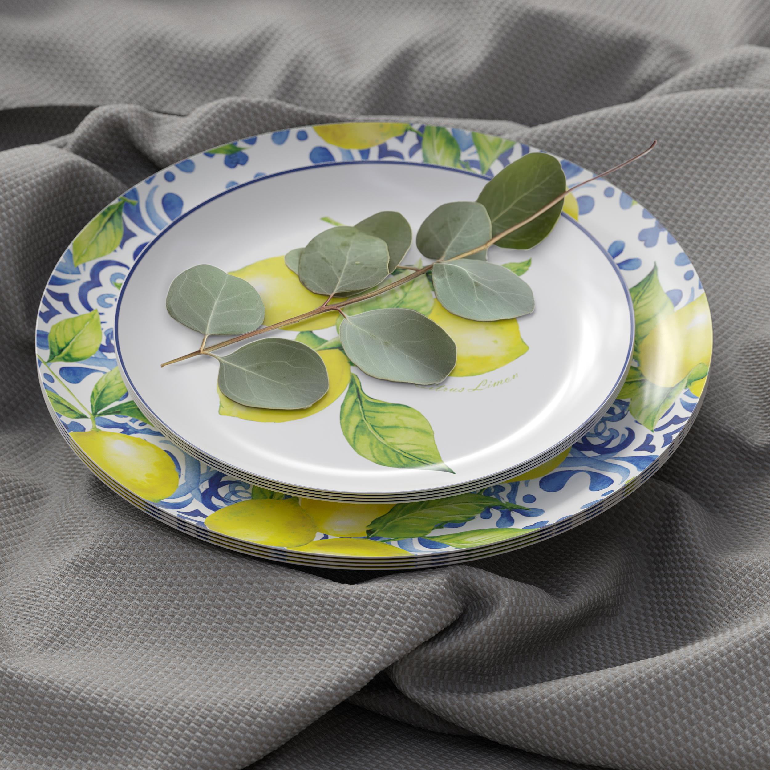 Earthtrends Tuscan Design Plates Combo Set 16/16