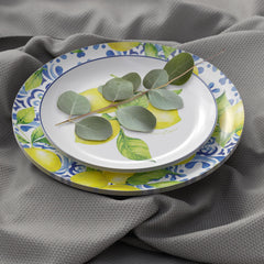 8 In. Earthtrends Tuscan Design Plates | 20 Count