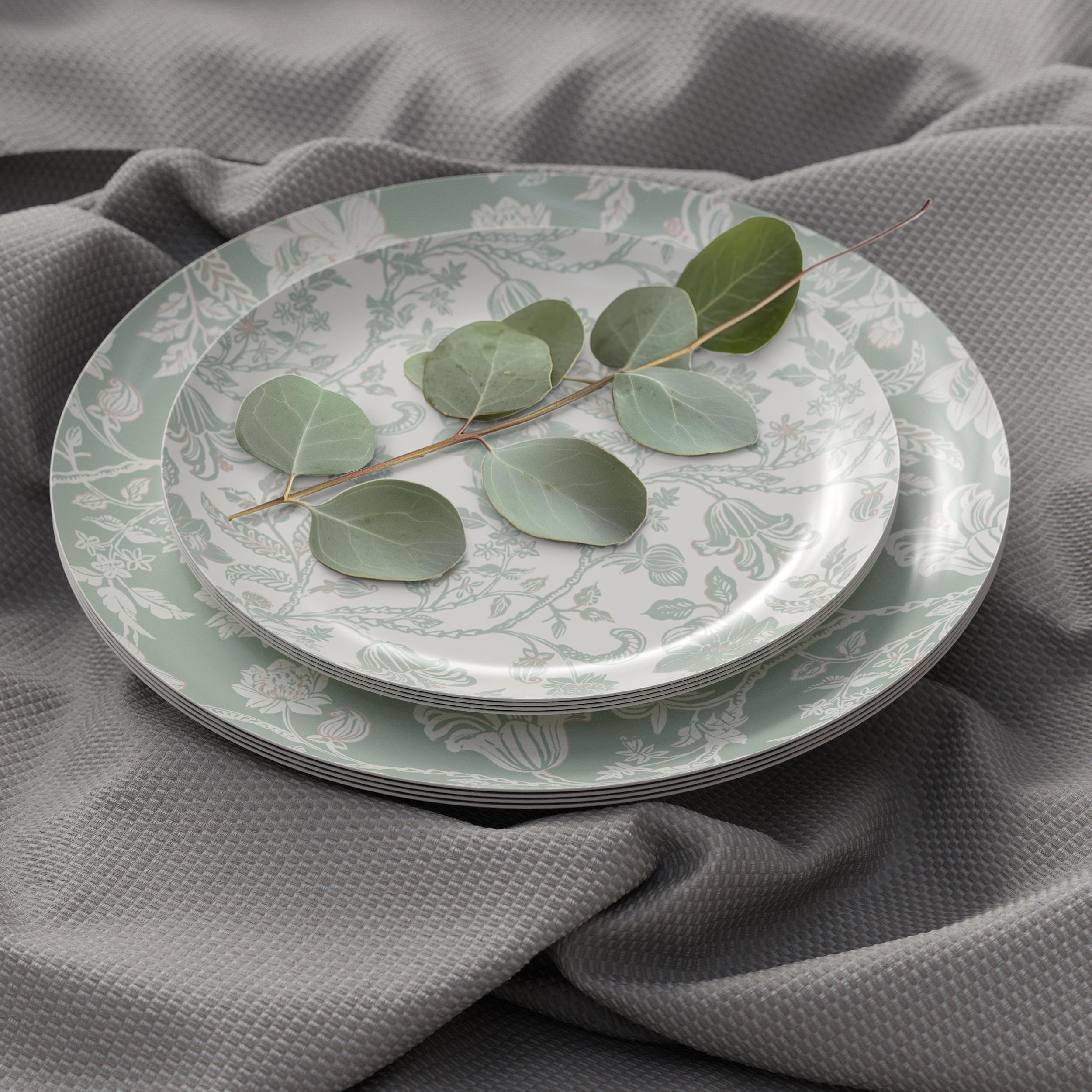 Earthtrends Gracy Design Plates Combo Set 16/16