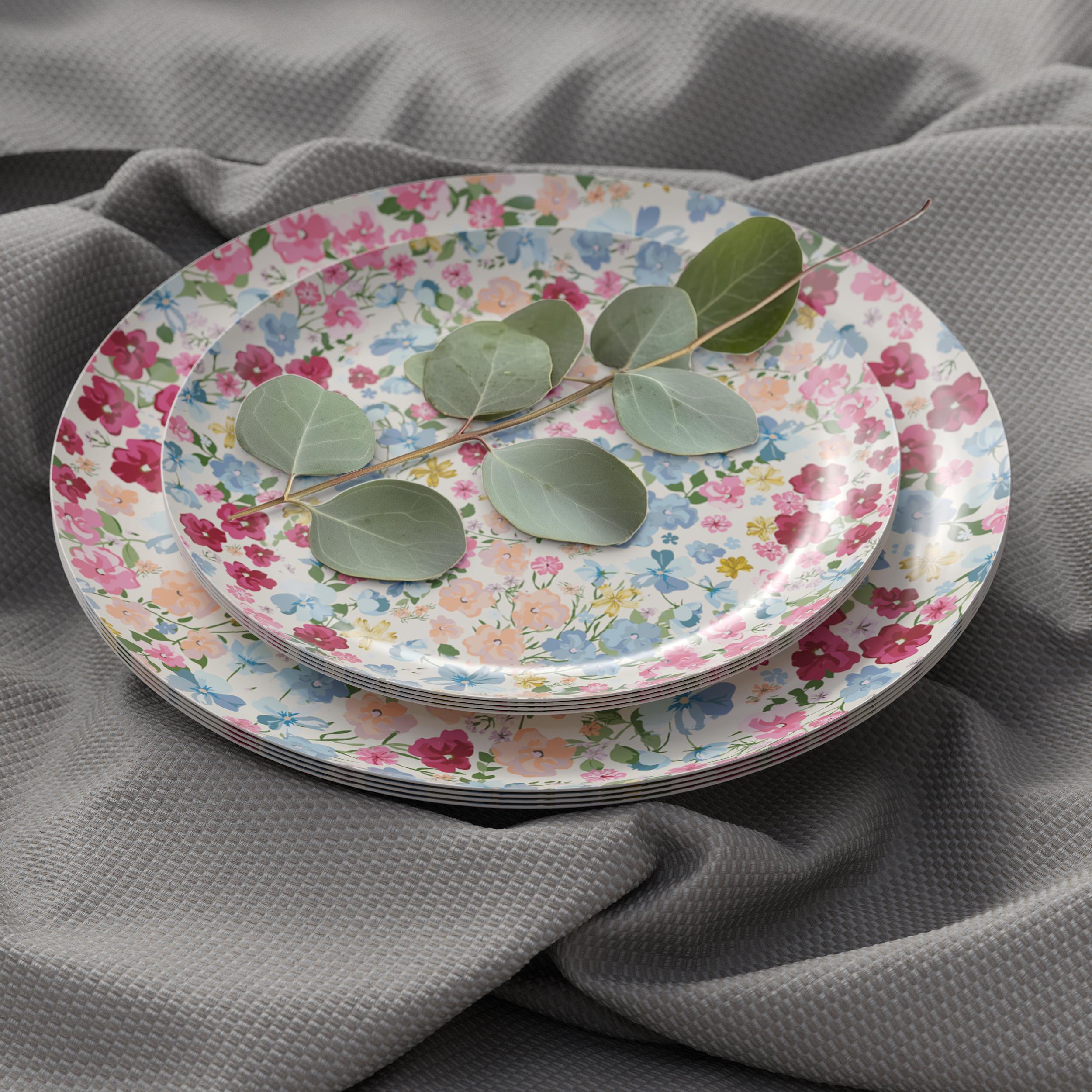 Earthtrends Meadow Design Plates Combo Set 16/16