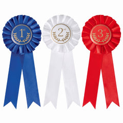 Sports Award Ribbons - 3 Pack