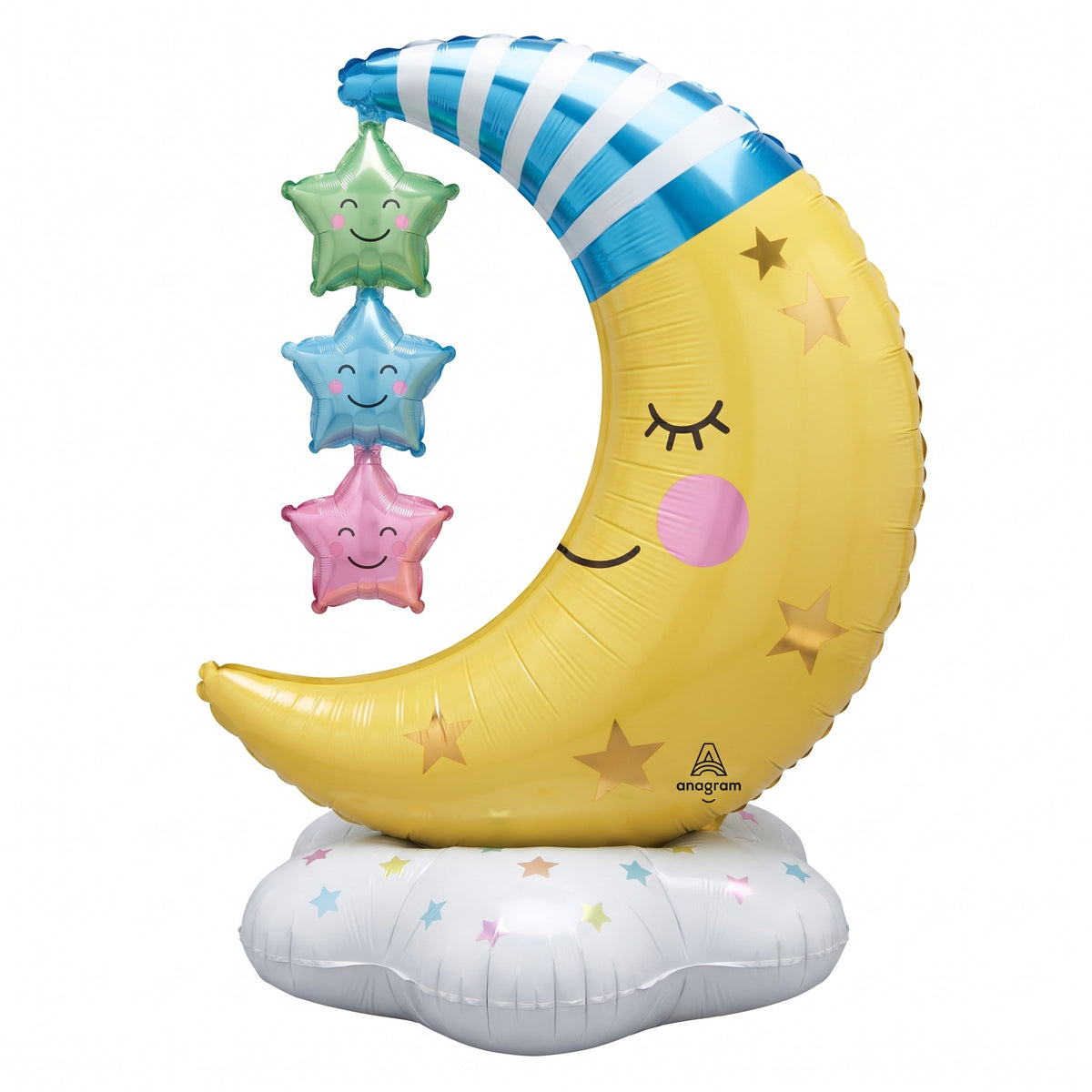 Airloonz Moon & Stars Baby Shower Balloon Decoration