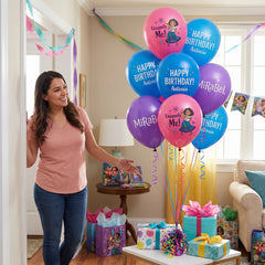 Disney Encanto Latex Birthday Balloons - Set of 6, 12-Inch