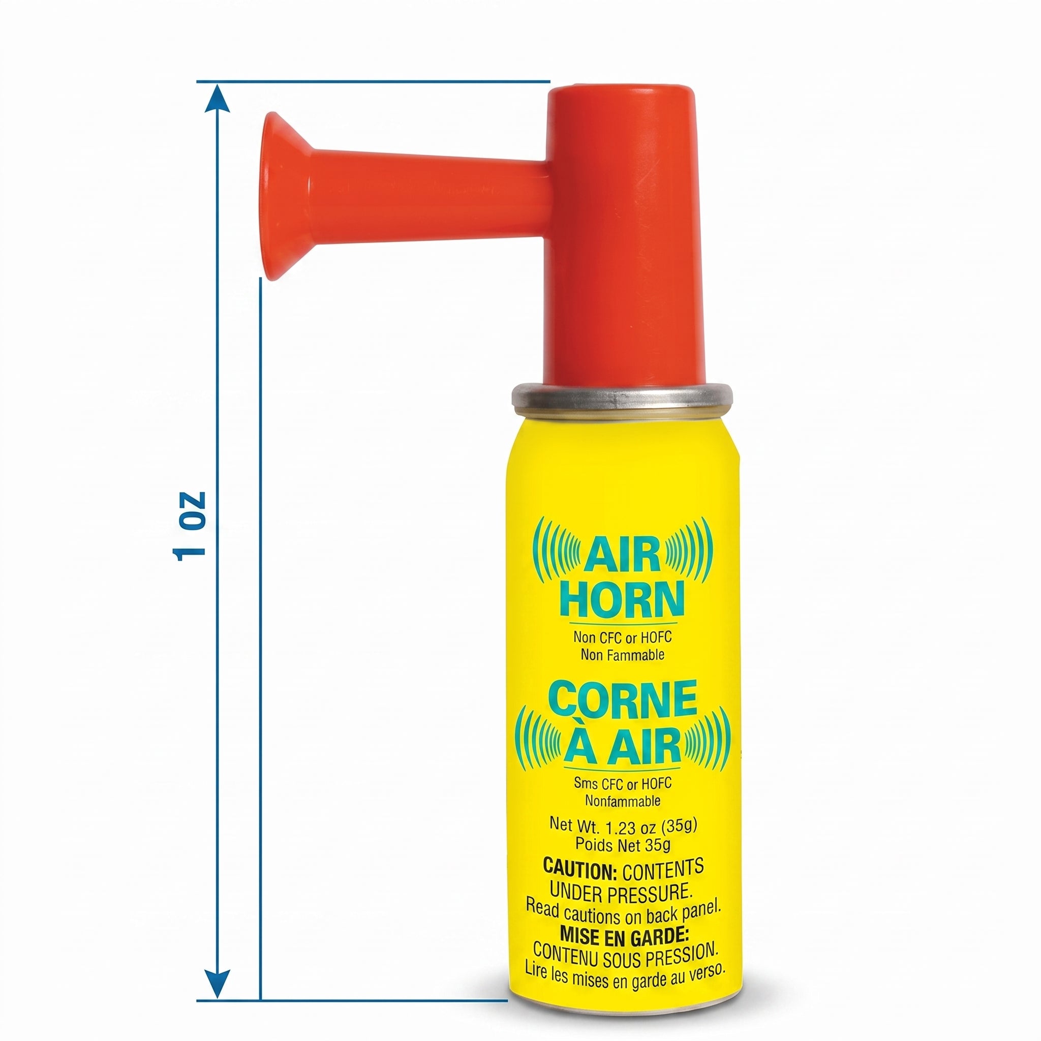 Compact Sports Air Horn - 1.23oz
