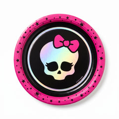 Monster High 7" Iridescent Paper Plates