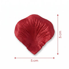 Luxurious Red Rose Petal Decorations - 300 Pack