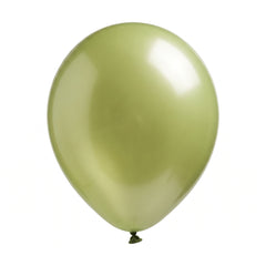 Kiwi Pearl 12" Latex Balloons - 15 Pack