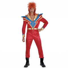 Men's Glam Rock Jumpsuit Costume - L/XL