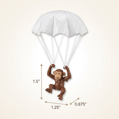 Zoo Animal Paratroopers Toy Set - 12 Pack