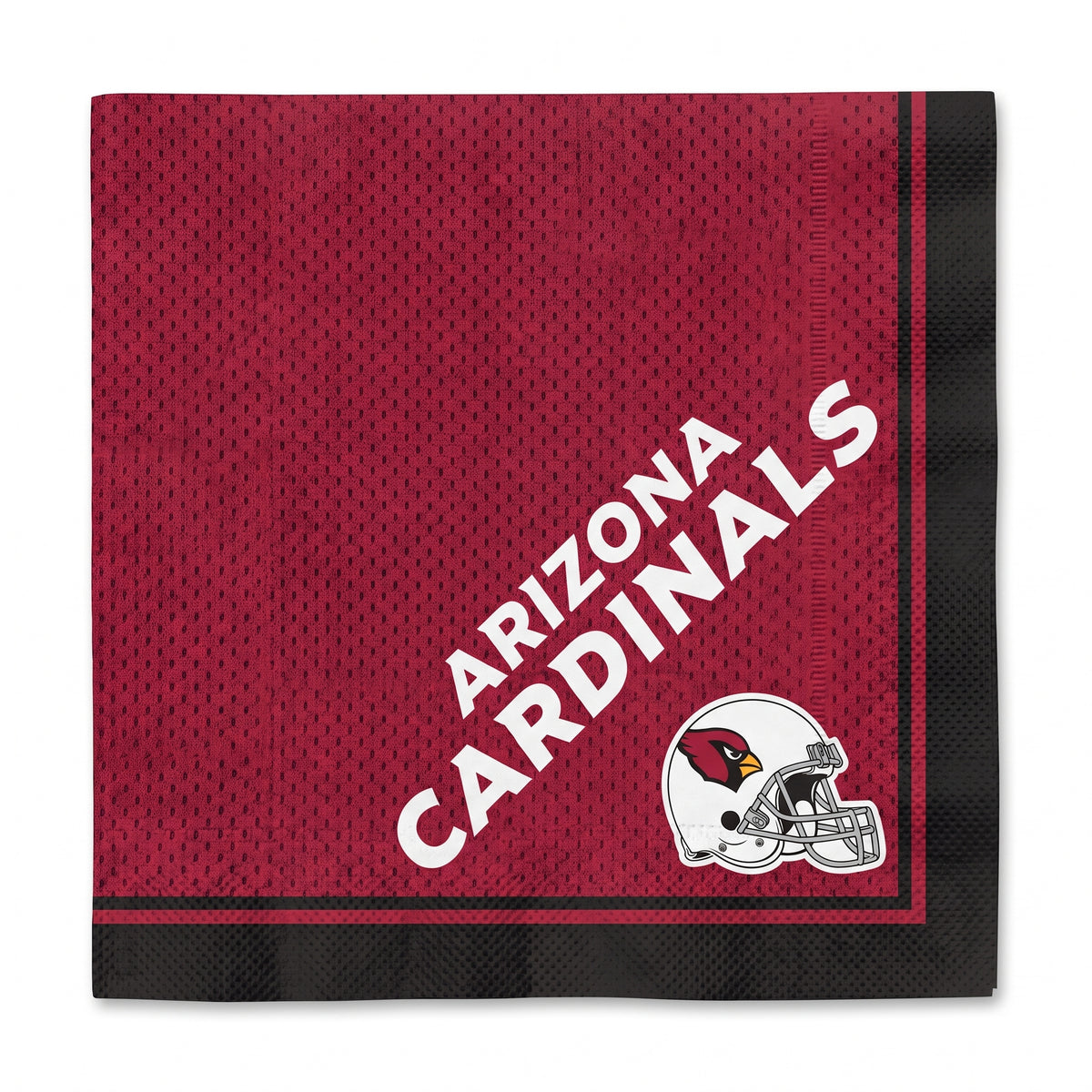 Arizona Cardinals NFL Lunch Napkins - 6.5 In. x 6.5 In. - 36 Pack