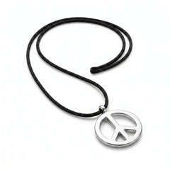 Groovy 60's Peace Medallion Necklace