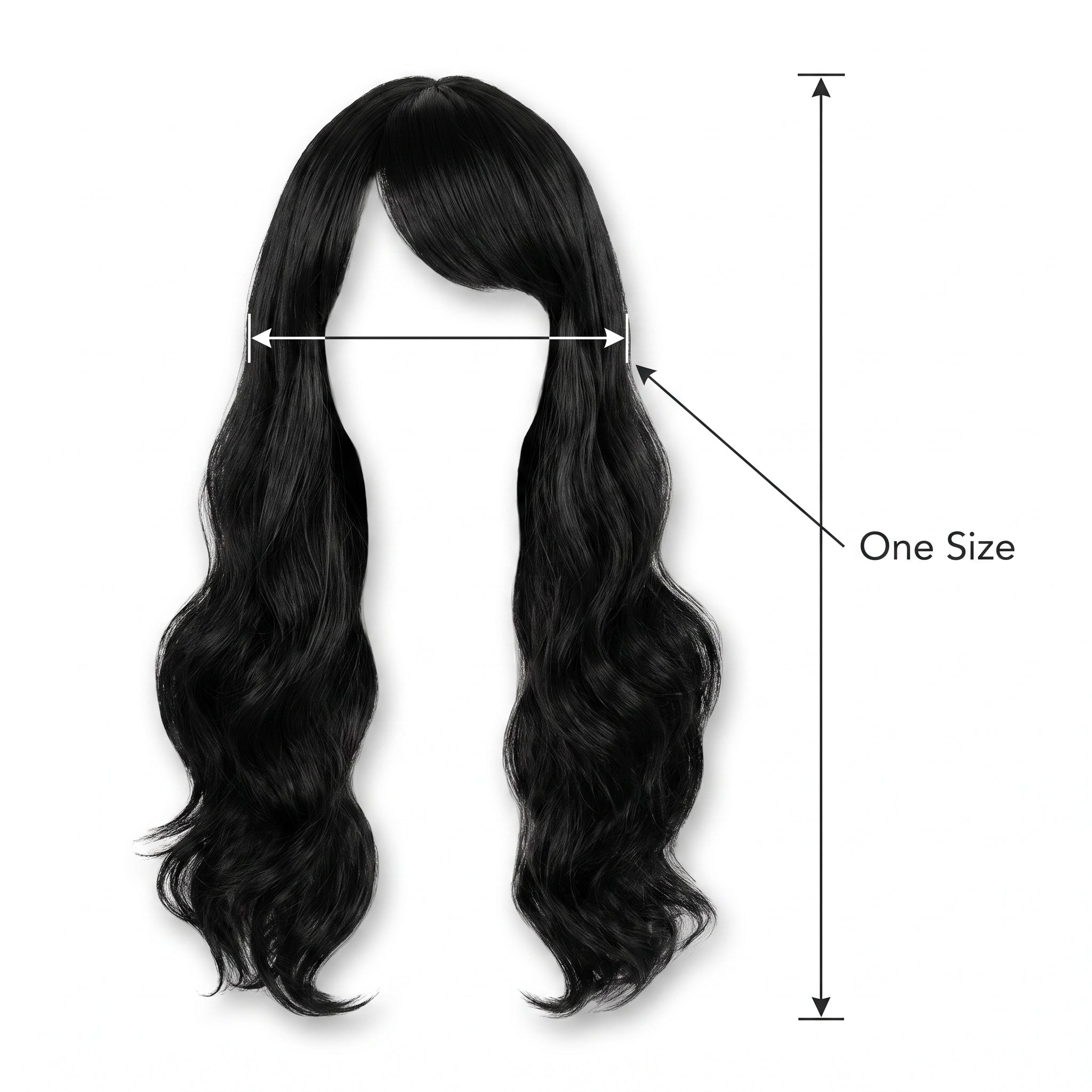 Fabulous Black Halloween Wig