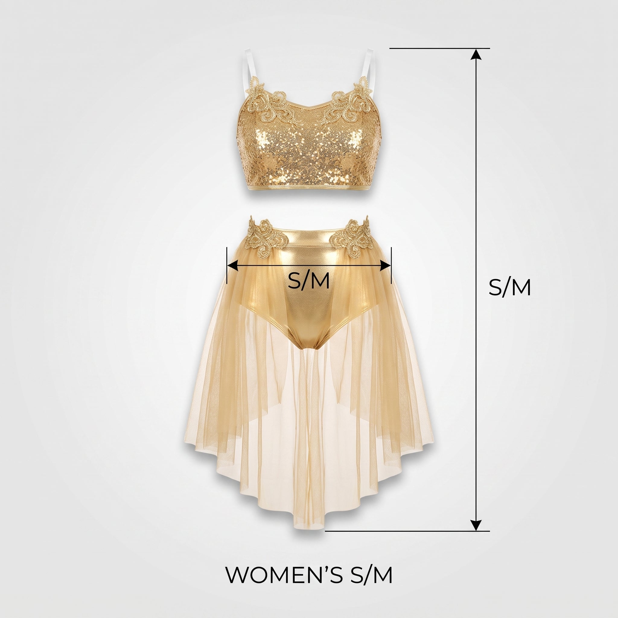 Gilded Glamour Corset Costume - Women's S/M
