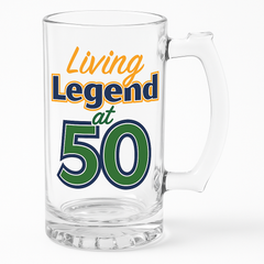 50th Birthday Celebration Tankard Mug