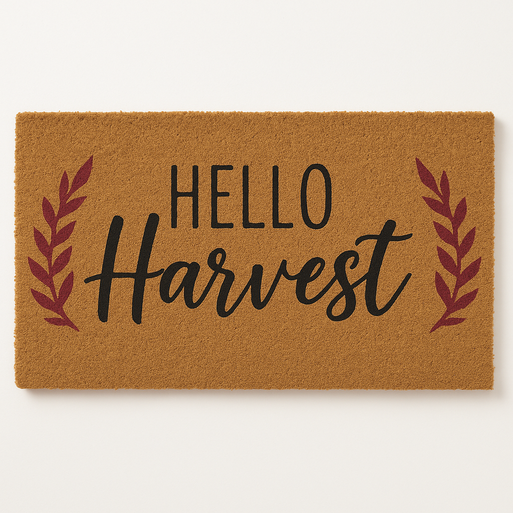 Hello Harvest Fall Doormat