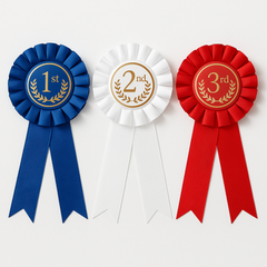 Sports Award Ribbons - 3 Pack