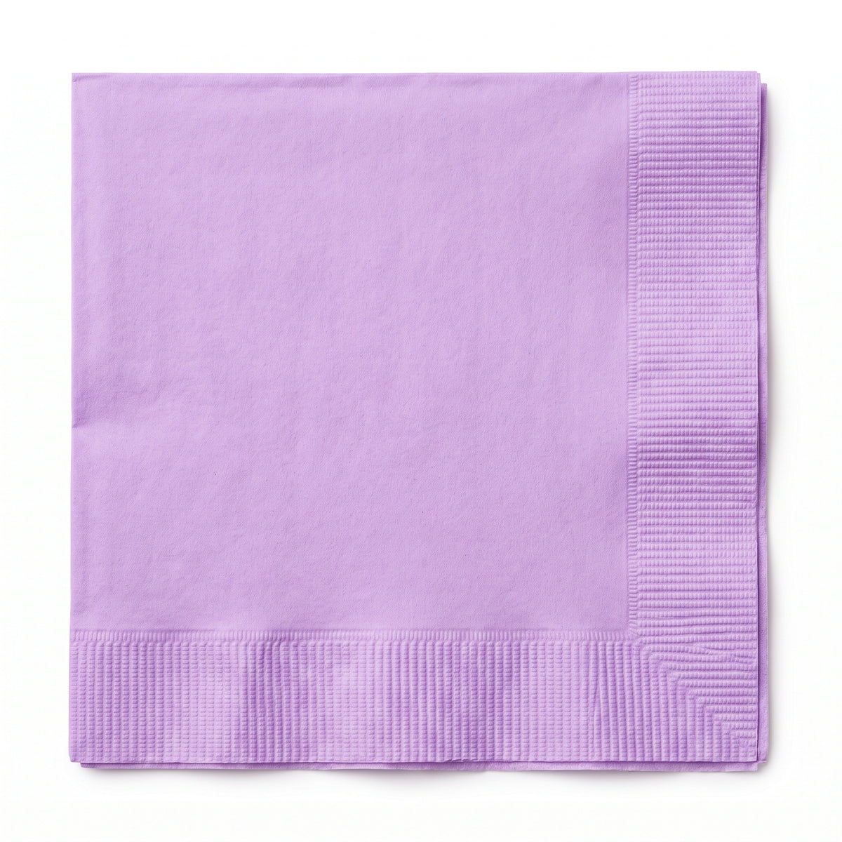 Lavender Lunch Napkins - 6.5 in. x 6.5 in. - Solid Color