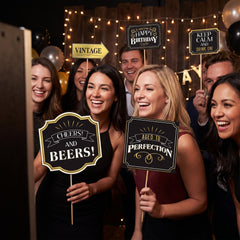 Vintage-Style Birthday Party Cutouts