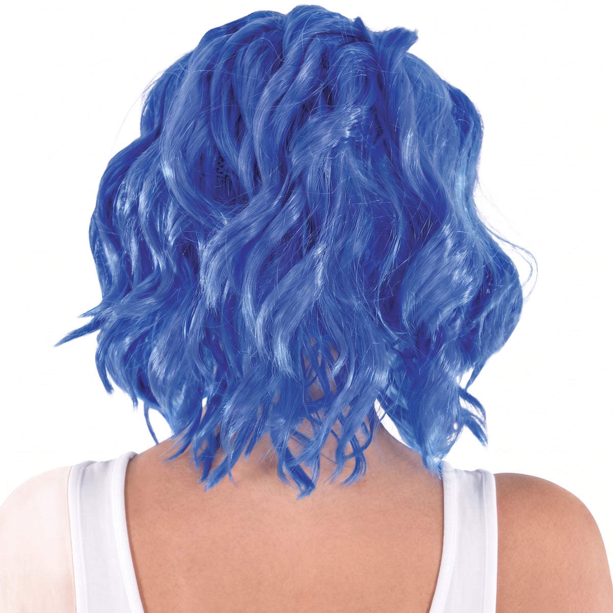 Vibrant Marine Blue Body Wave Wig