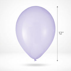 Luxaire Premium Lilac Latex Balloons - 12-Inch, 25 Pack