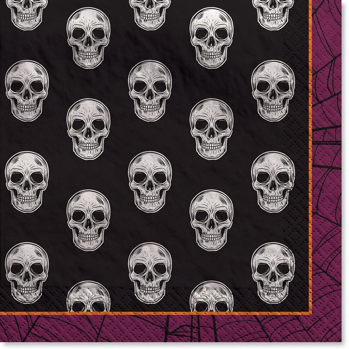 Wicked Hauntings Halloween Lunch Napkins - 6.5 In. x 6.5 In.