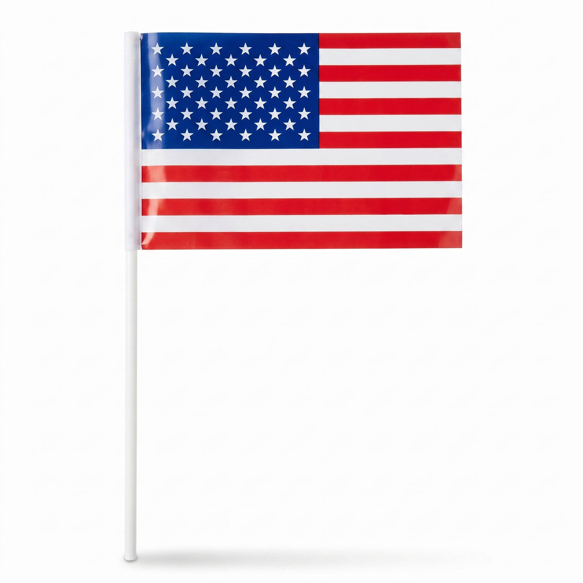 Classic American Handheld Flag - Perfect for Patriotic Celebrations