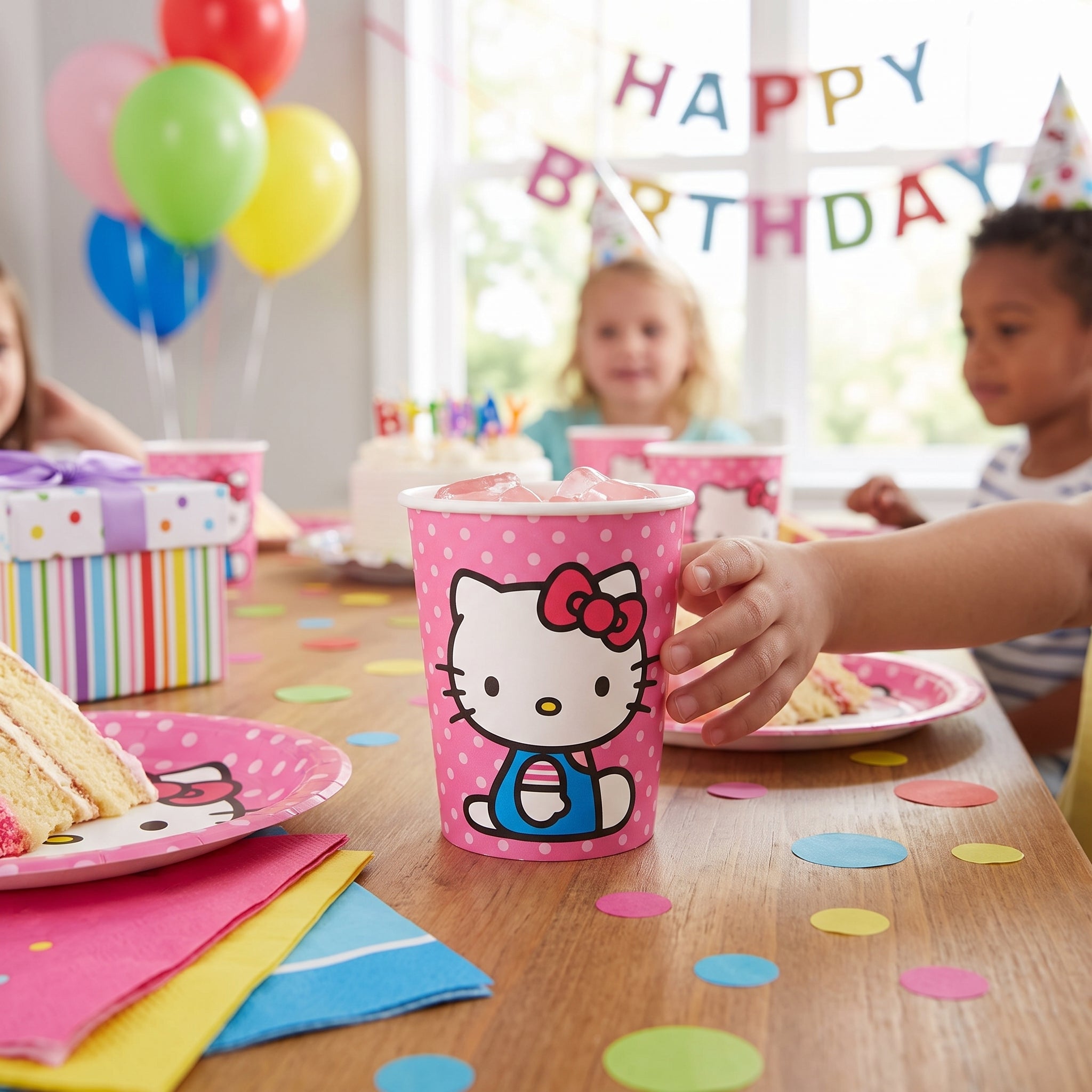 Hello Kitty & Friends 9oz Party Cups - Pack of 8