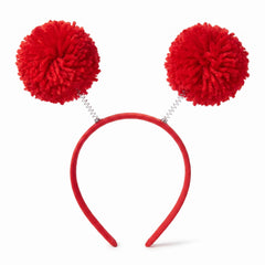 Red Pom Pom Head Bopper - Cheer and Costume Accessory