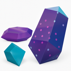 Sparkling Sapphire Table Decorating Kit