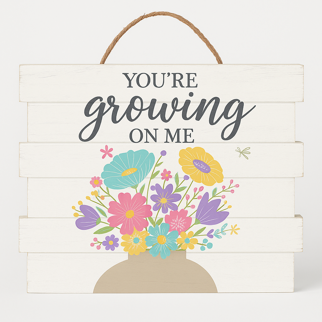 Stand-Up Spring Sign - Seasonal Home D√©cor