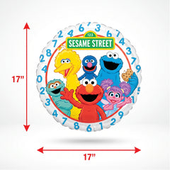 Sesame Street Mylar Balloon - 18-inch Foil