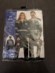 EMT Jacket Costume with Medical Bag - Adult One Size, 2-Piece Set