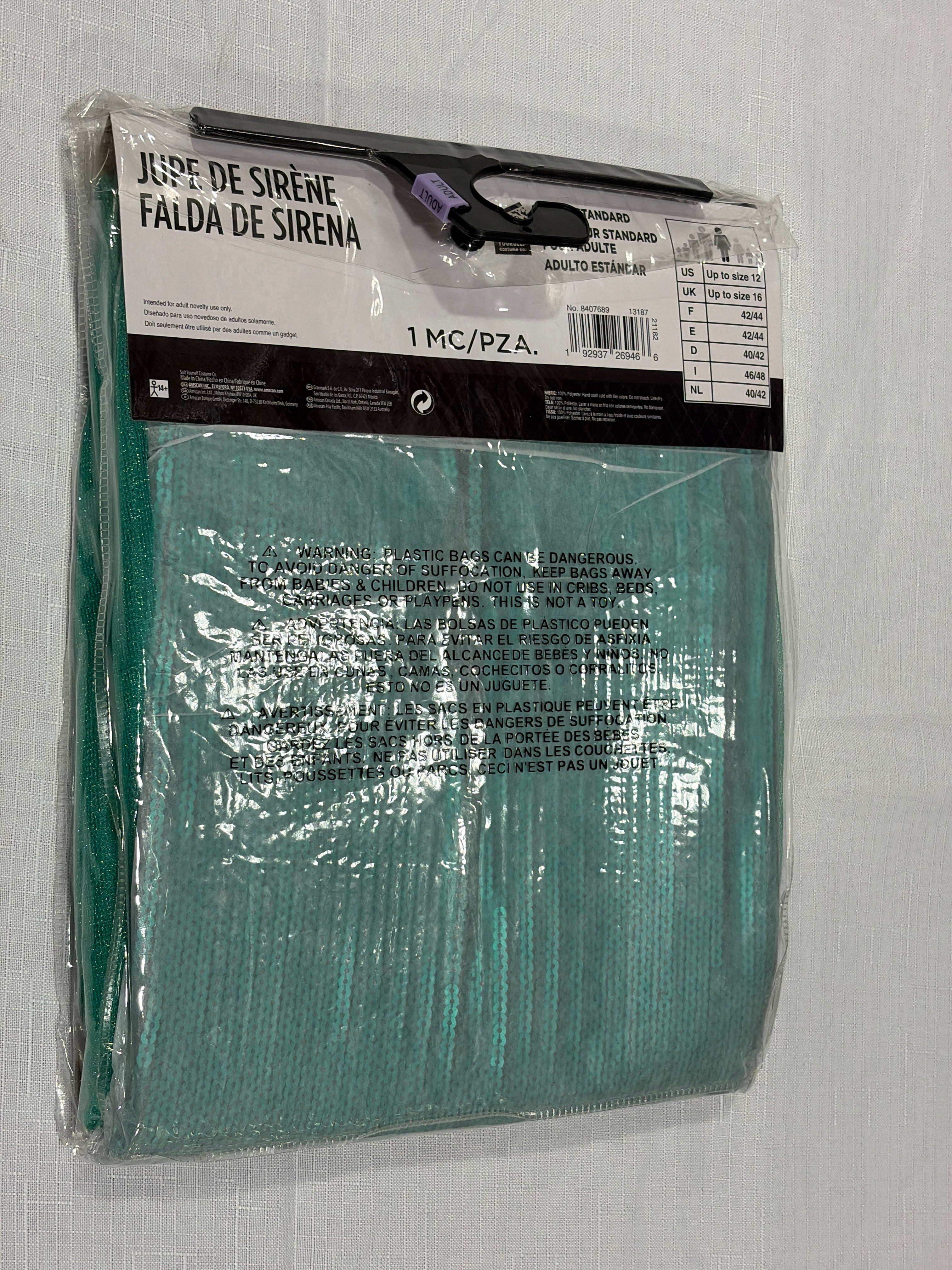 Enchanting Mermaid Skirt Costume Accessory