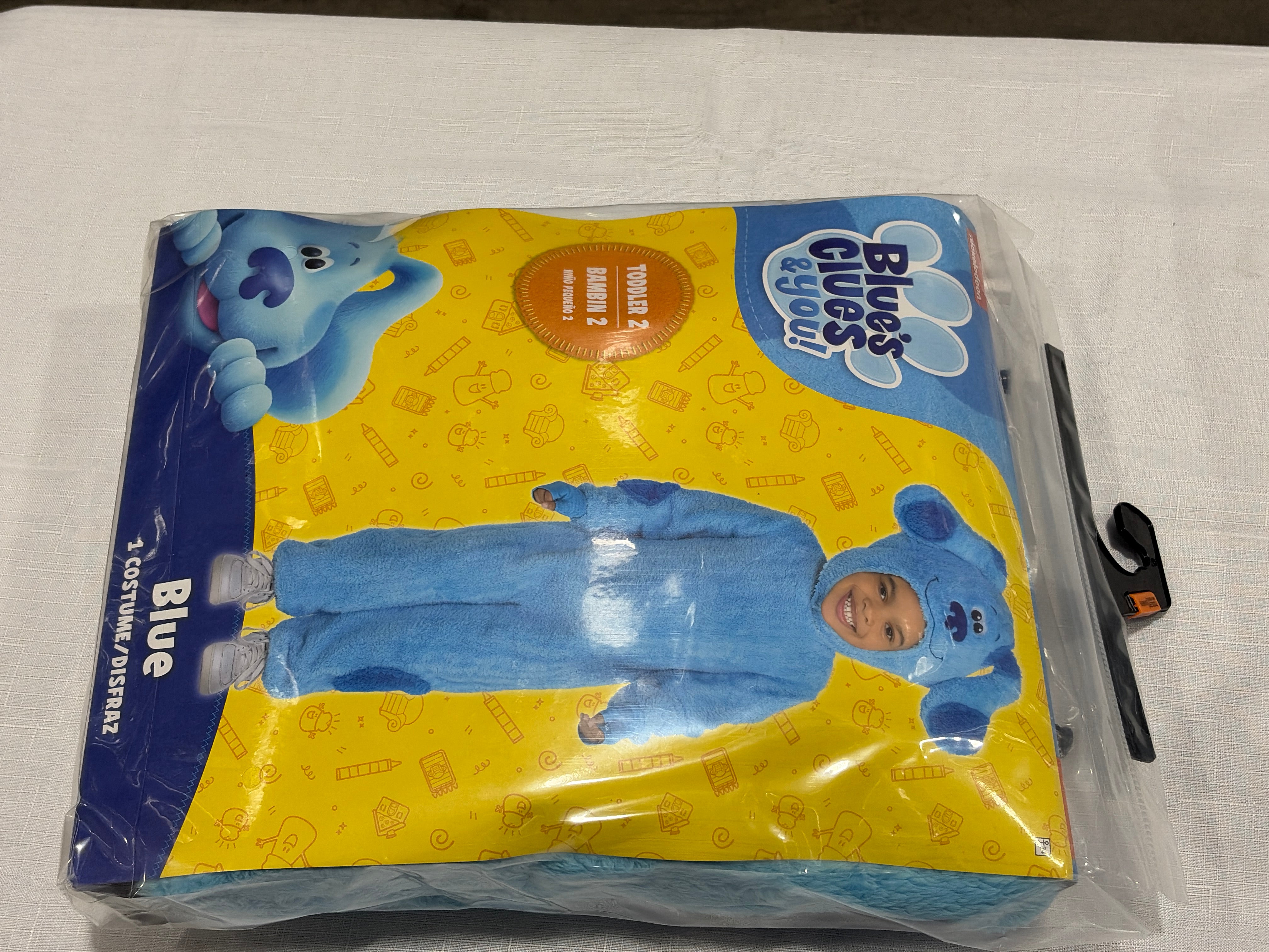 Toddler Blue's Clues & You: Blue Jumpsuit Halloween Costume