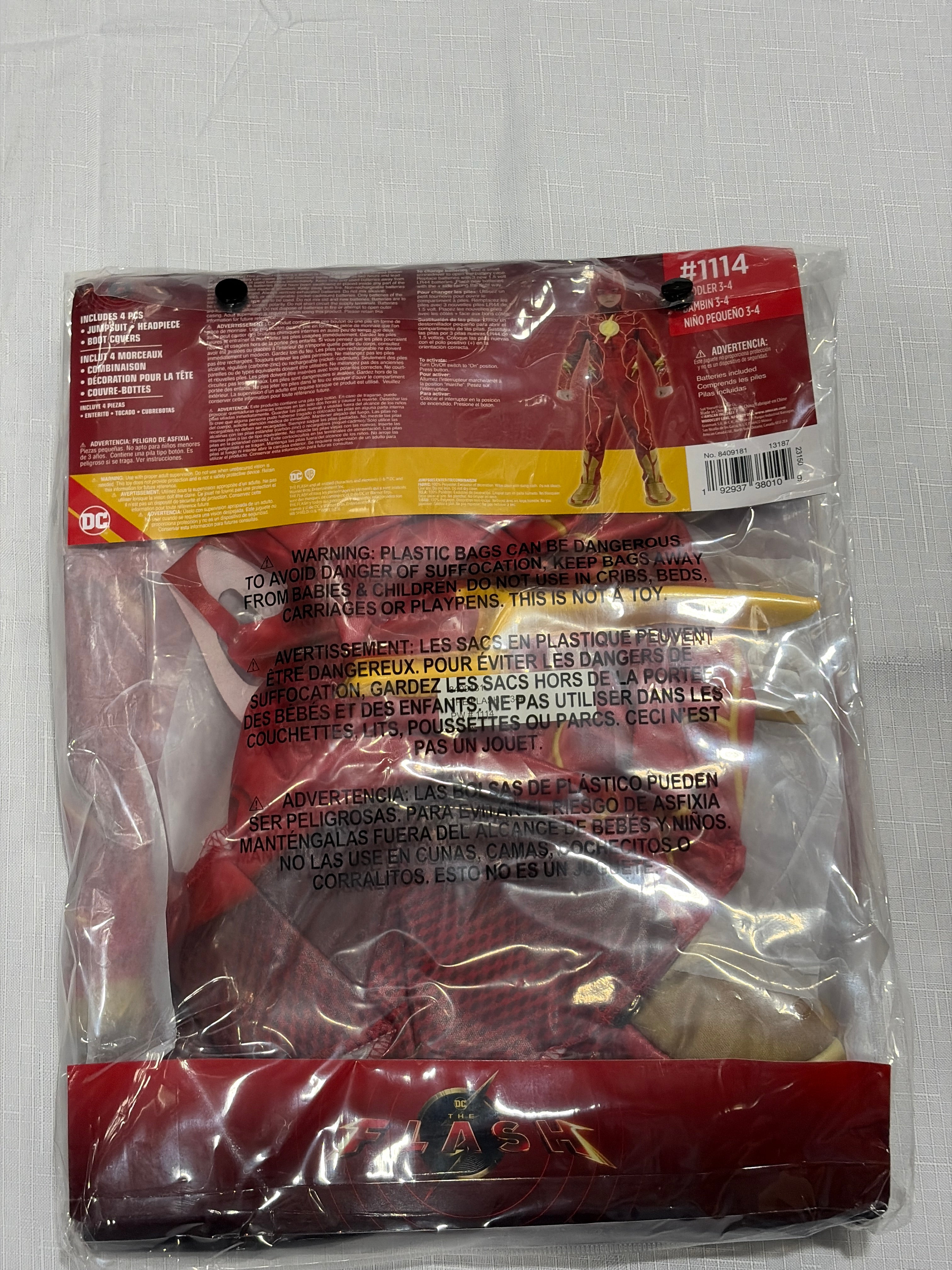 The Flash Movie Boys' Halloween Costume