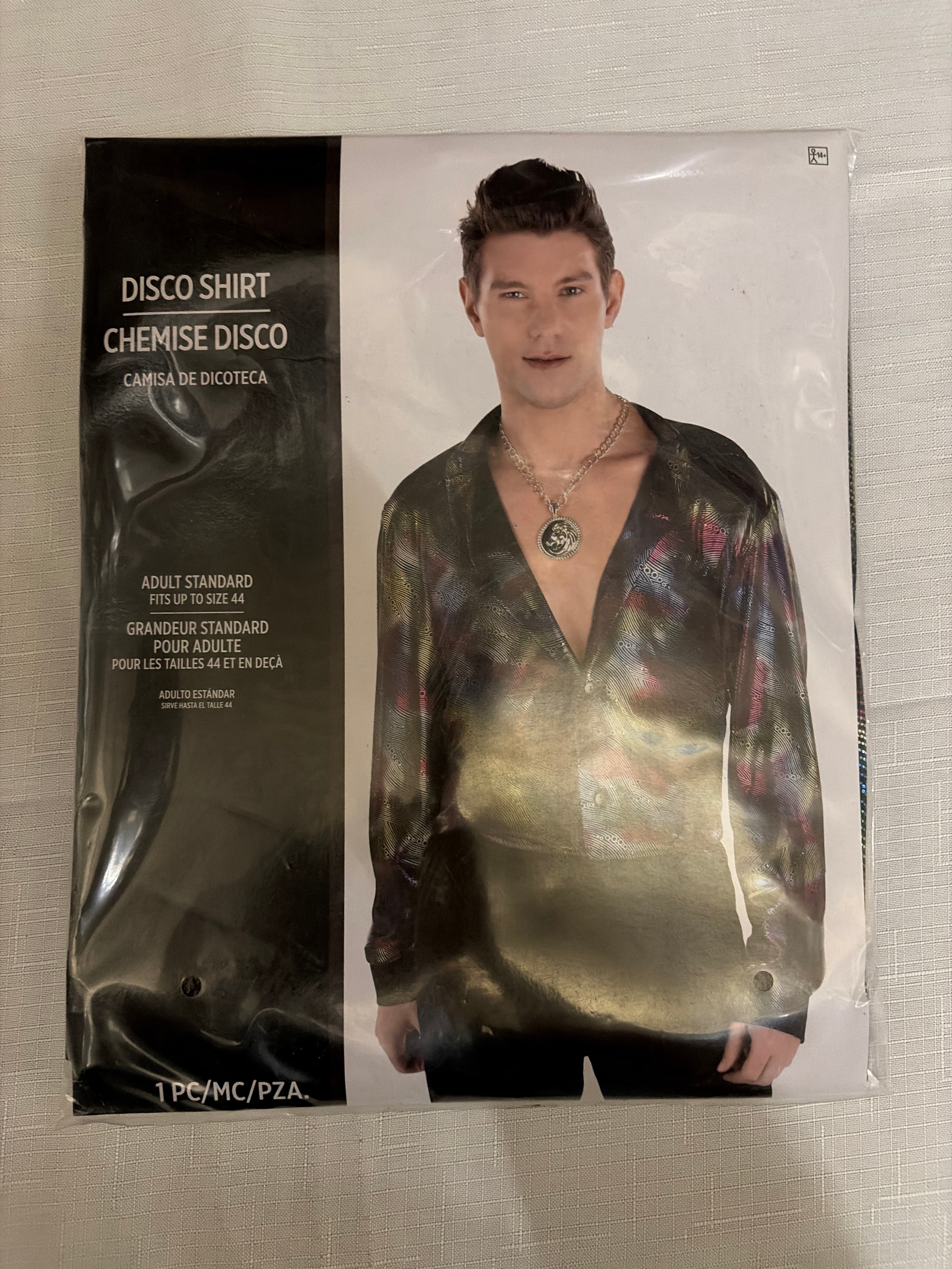 Retro Men's Disco Shirt