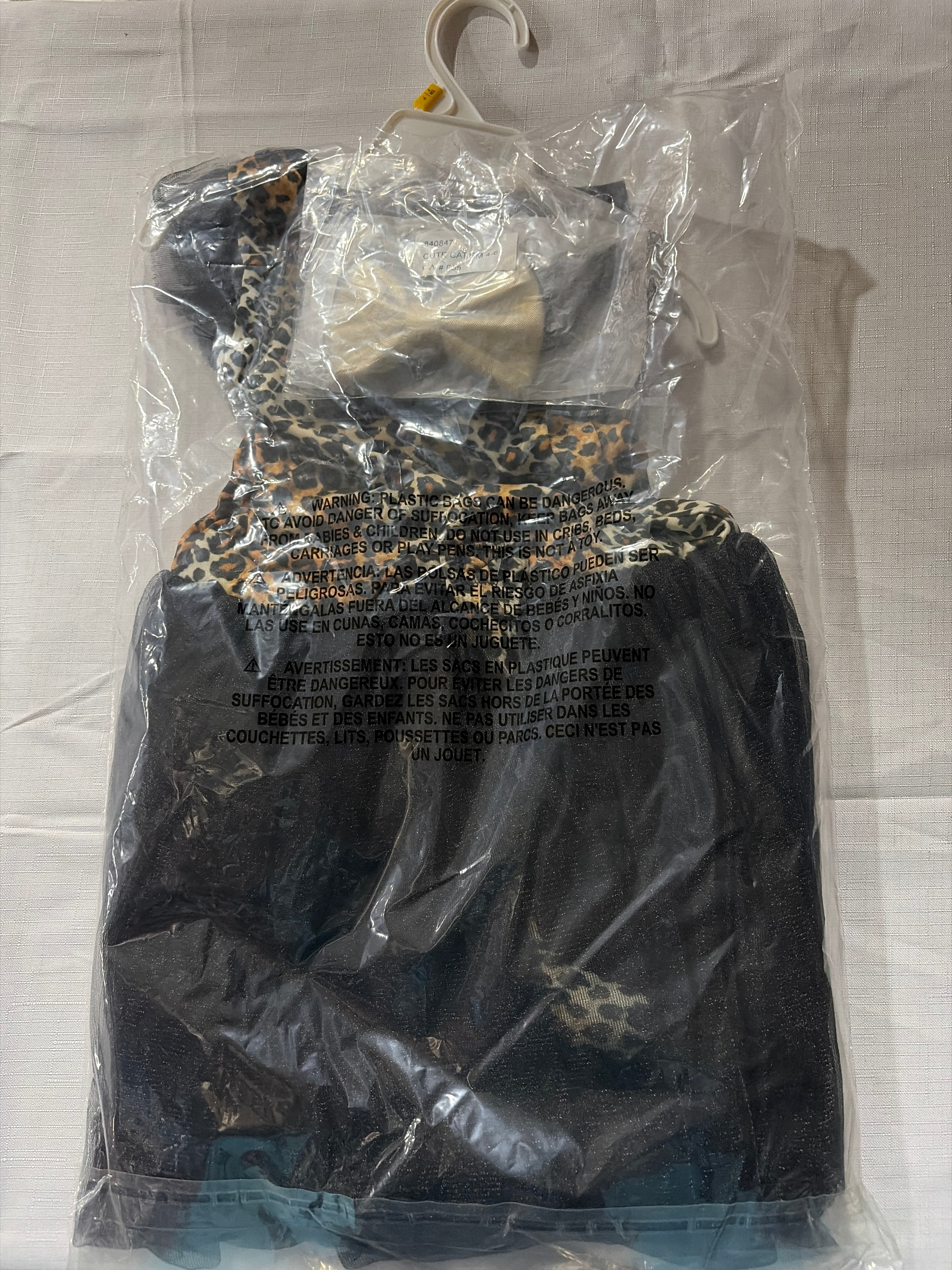 Adorable Leopard Cat Halloween Costume for Girls