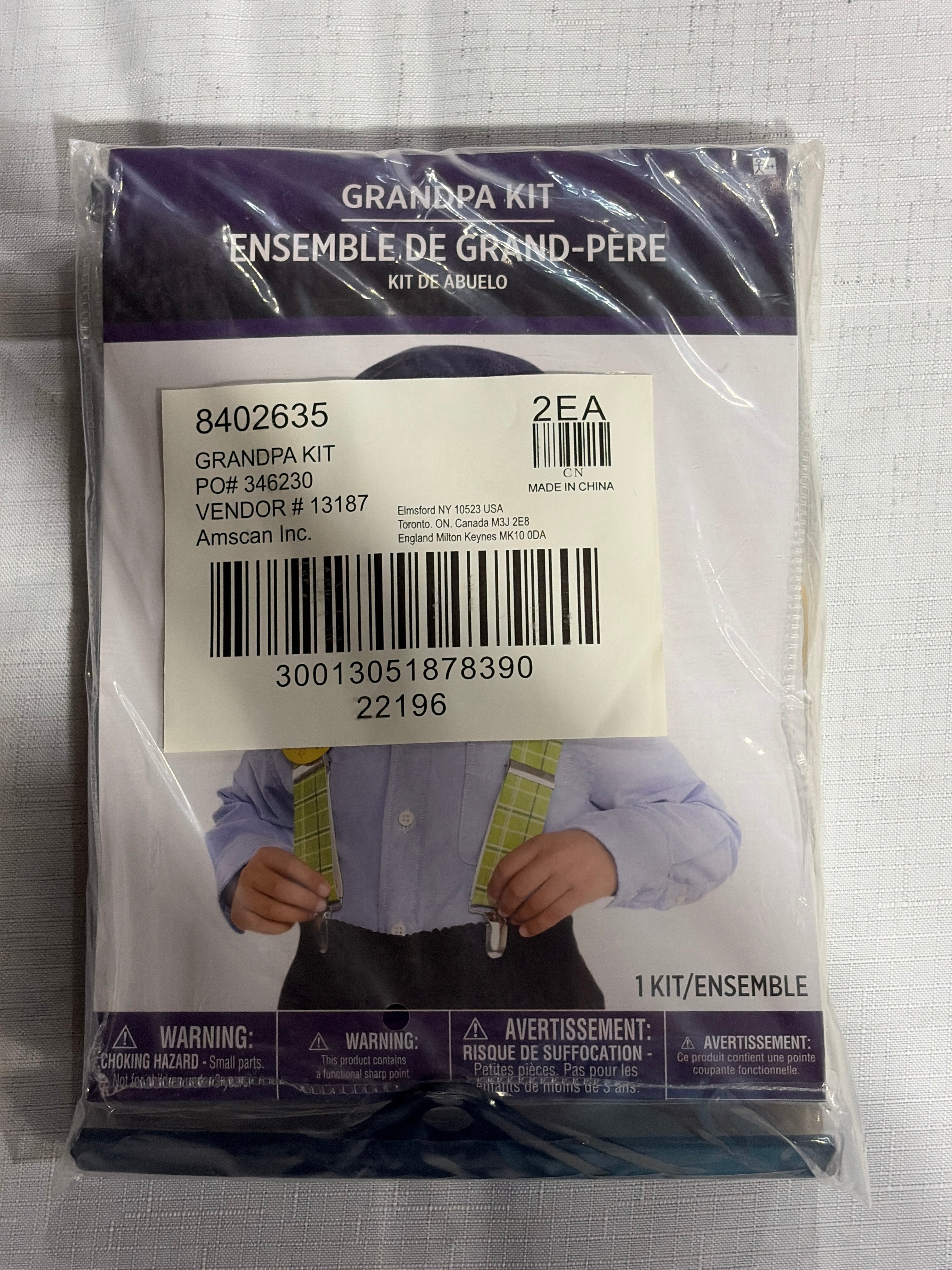 Junior Grandpa Costume Kit