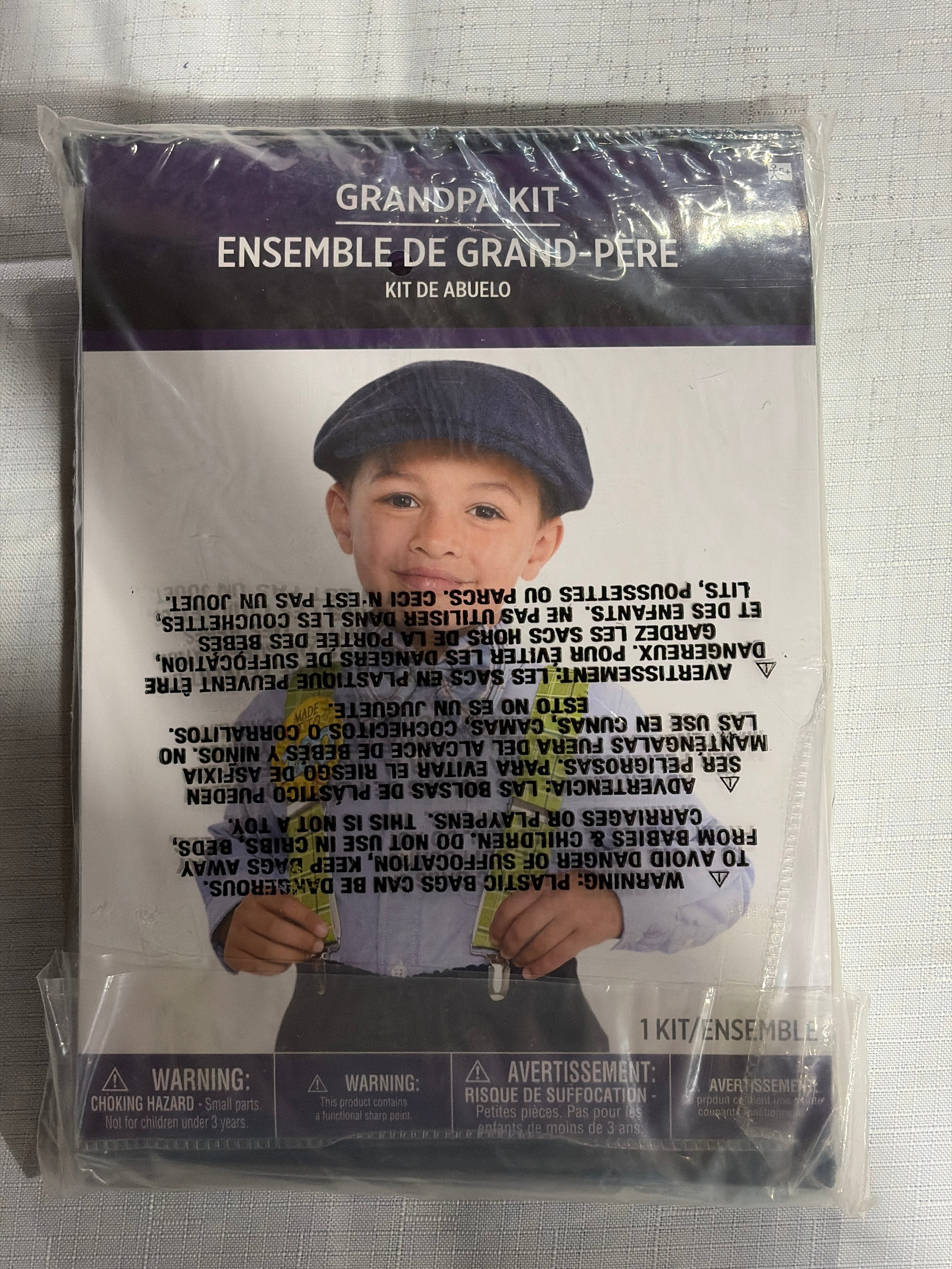 Junior Grandpa Costume Kit