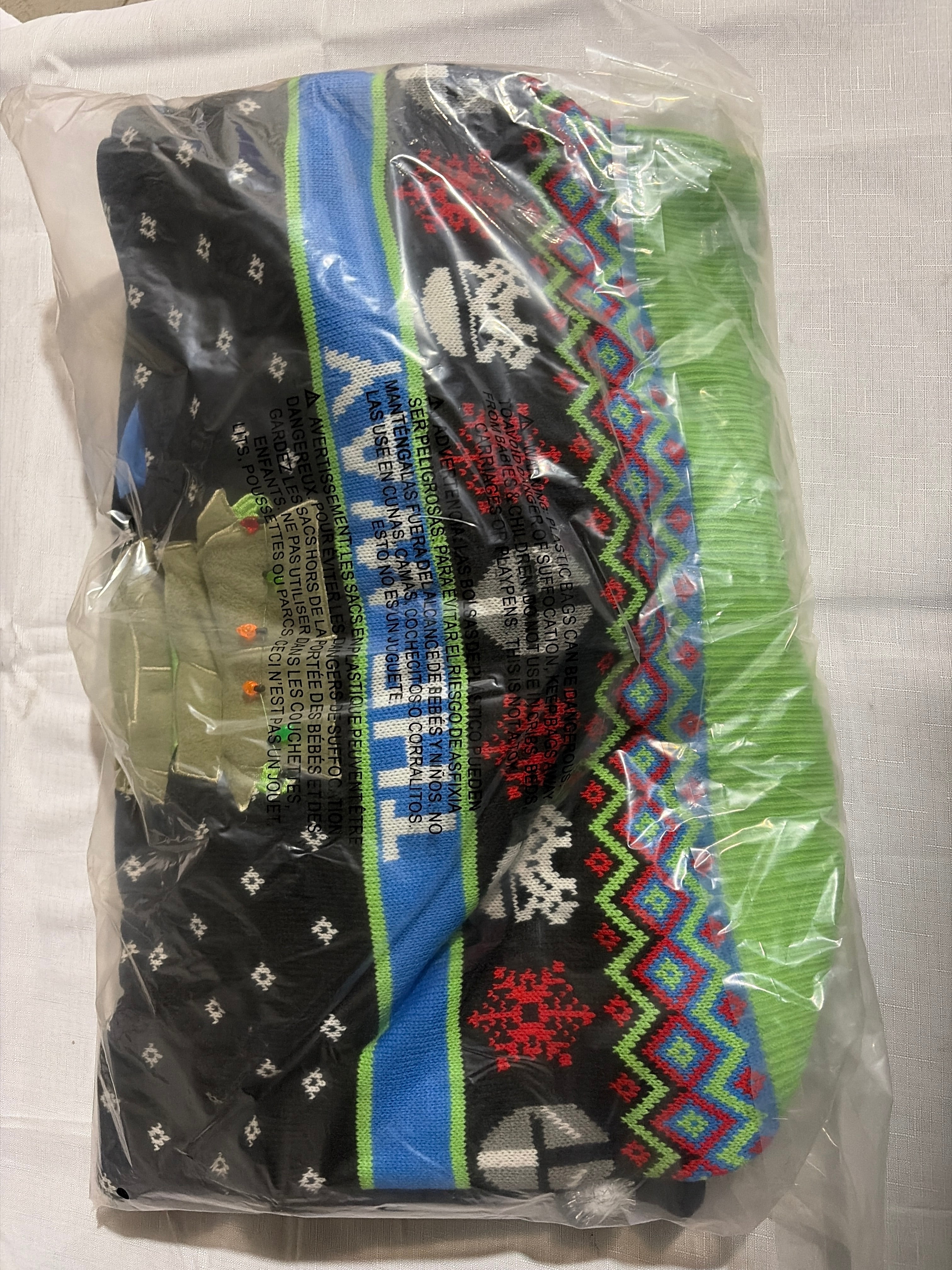 The Child Ugly Christmas Sweater & Socks Set