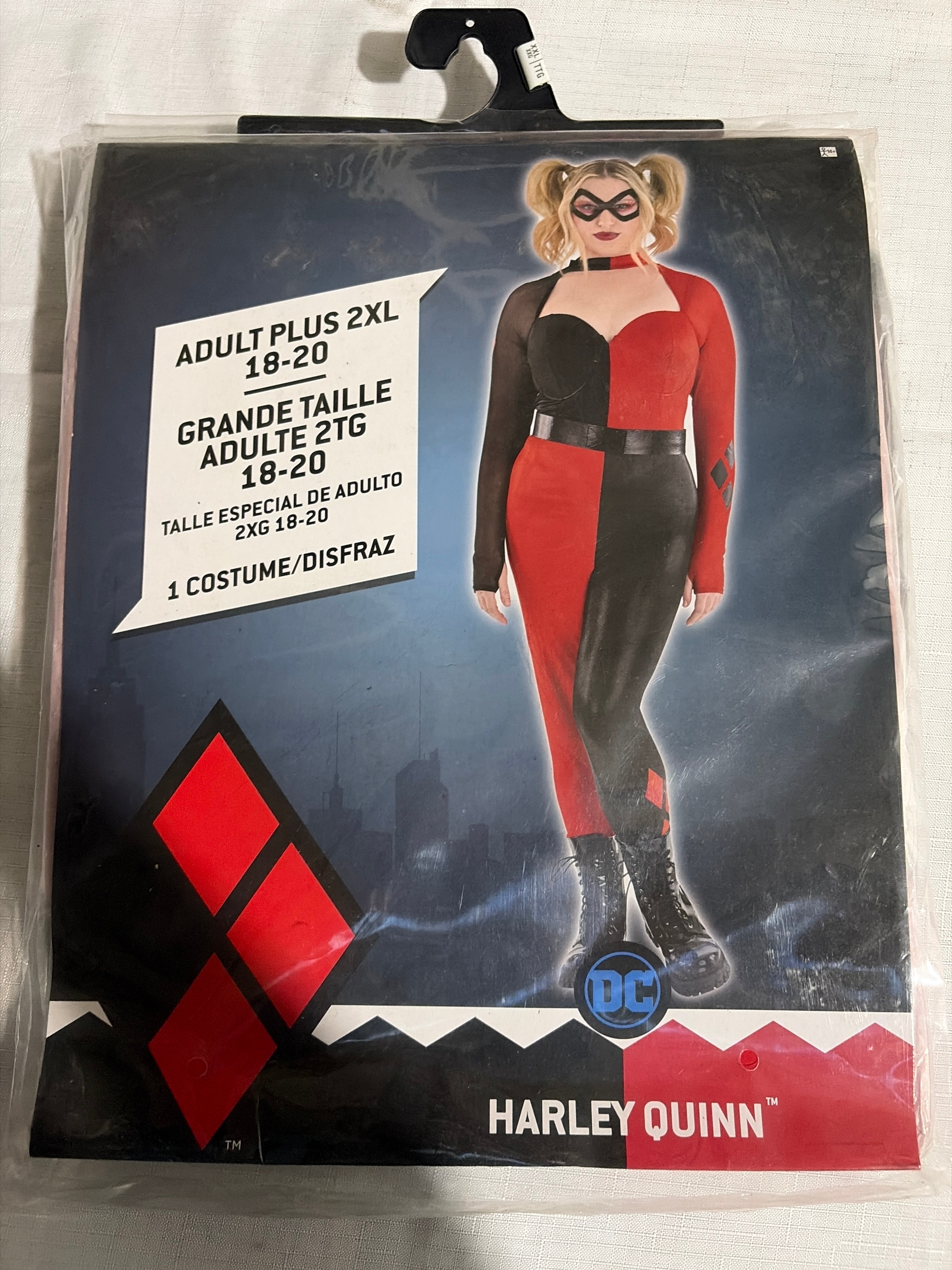 DC Comics Harley Quinn Halloween Costume for Women