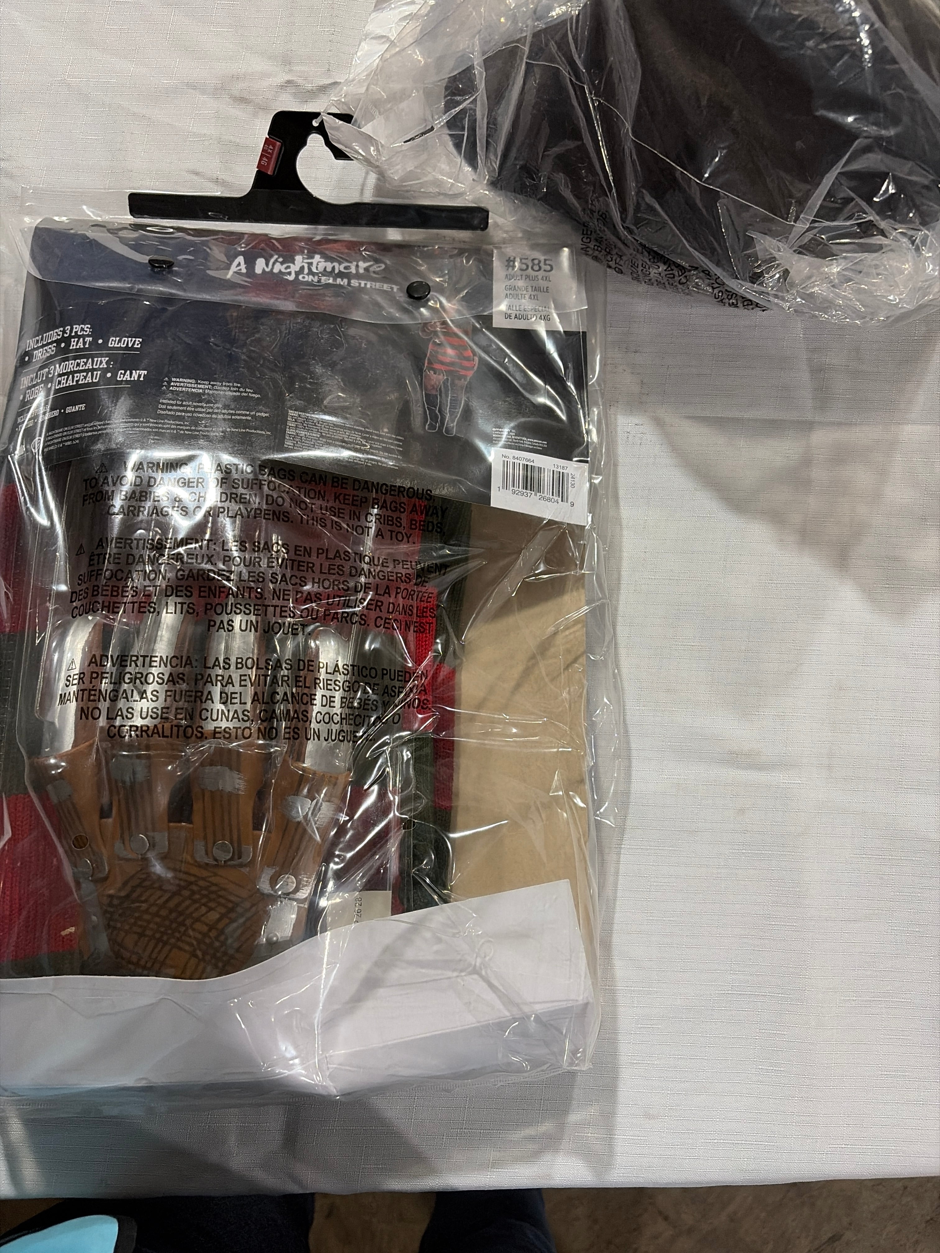 Women's Miss Krueger Nightmare on Elm Street Halloween Costume