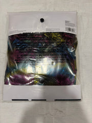 Men's Retro Disco Shirt with Multicolored Swirl Print - Adult S/M