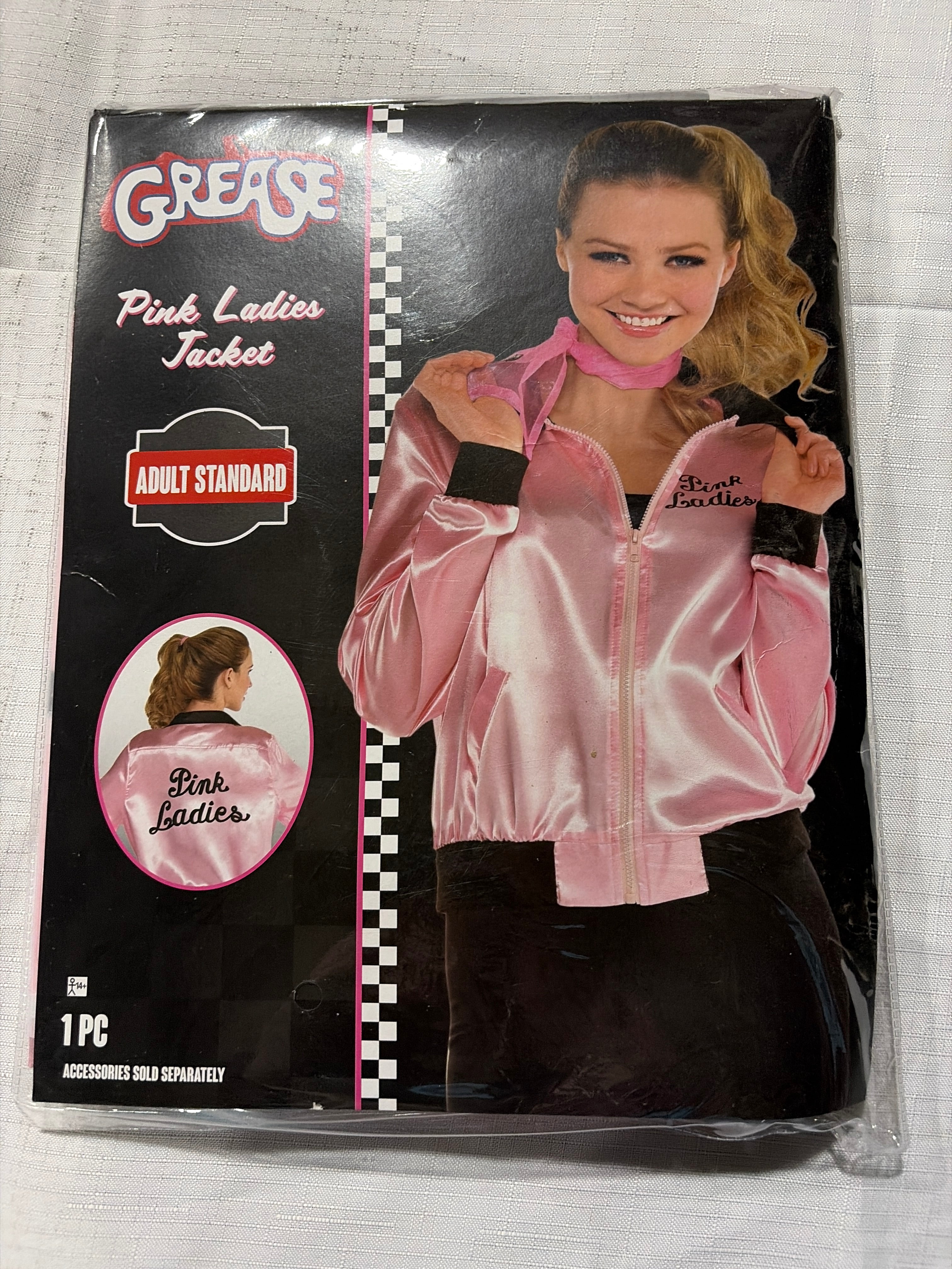 Pink Ladies Jacket - Grease Costume Accessory