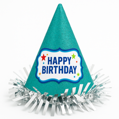 Sparkling Mini Glitter Birthday Cone Hat