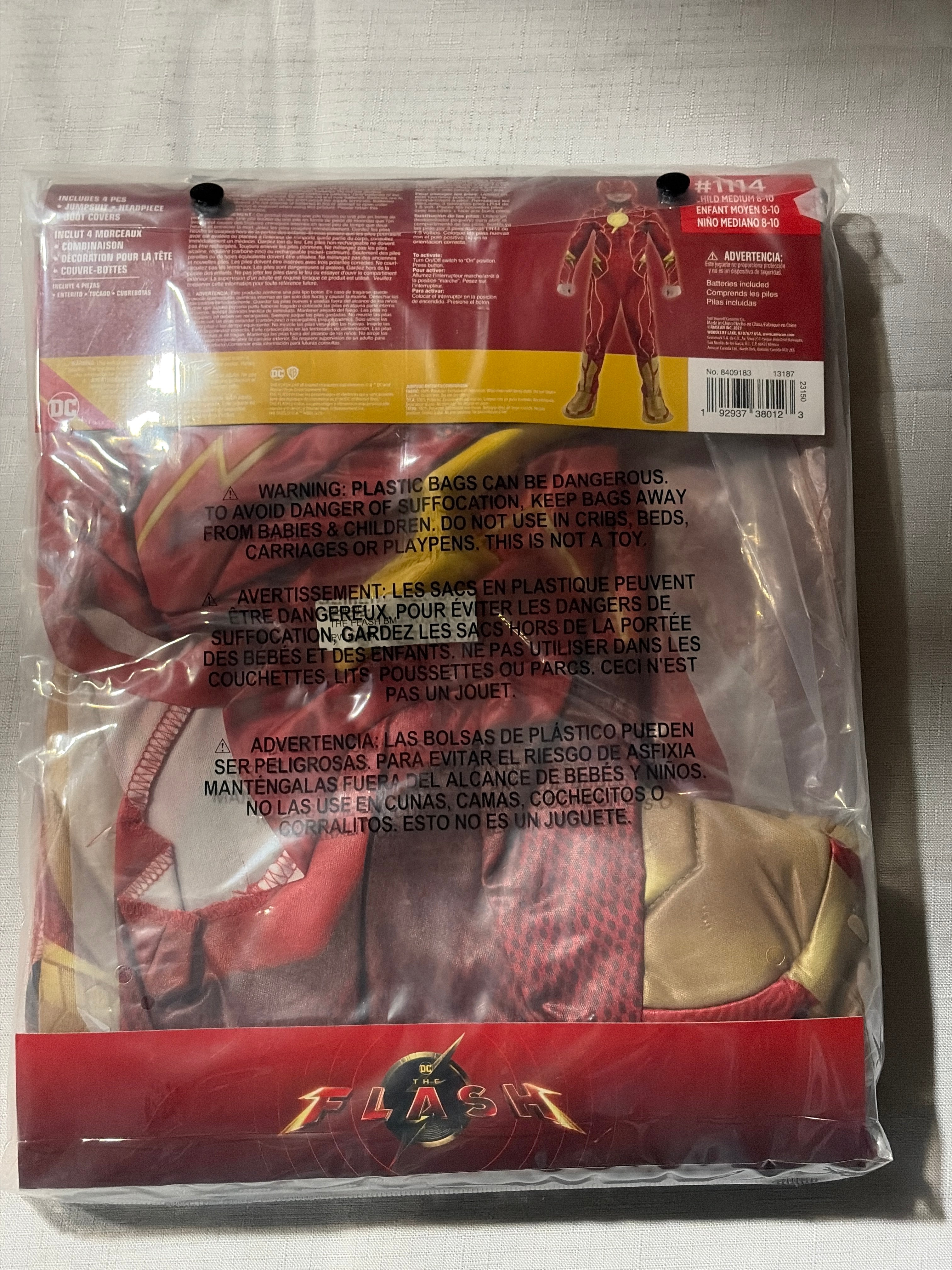 Kids' The Flash Movie Halloween Costume