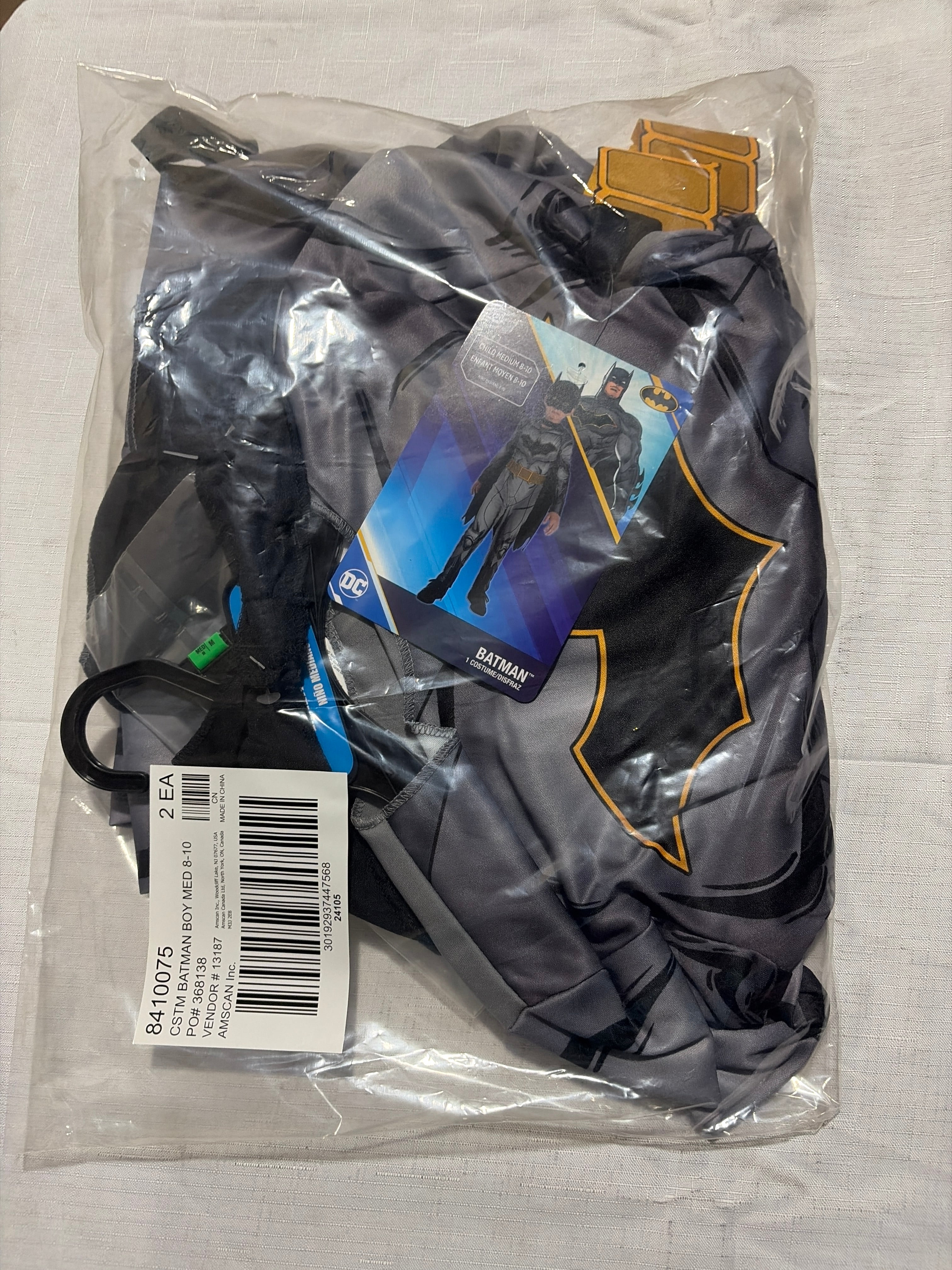Kids' Batman Comic Halloween Costume - Child M (8-10)