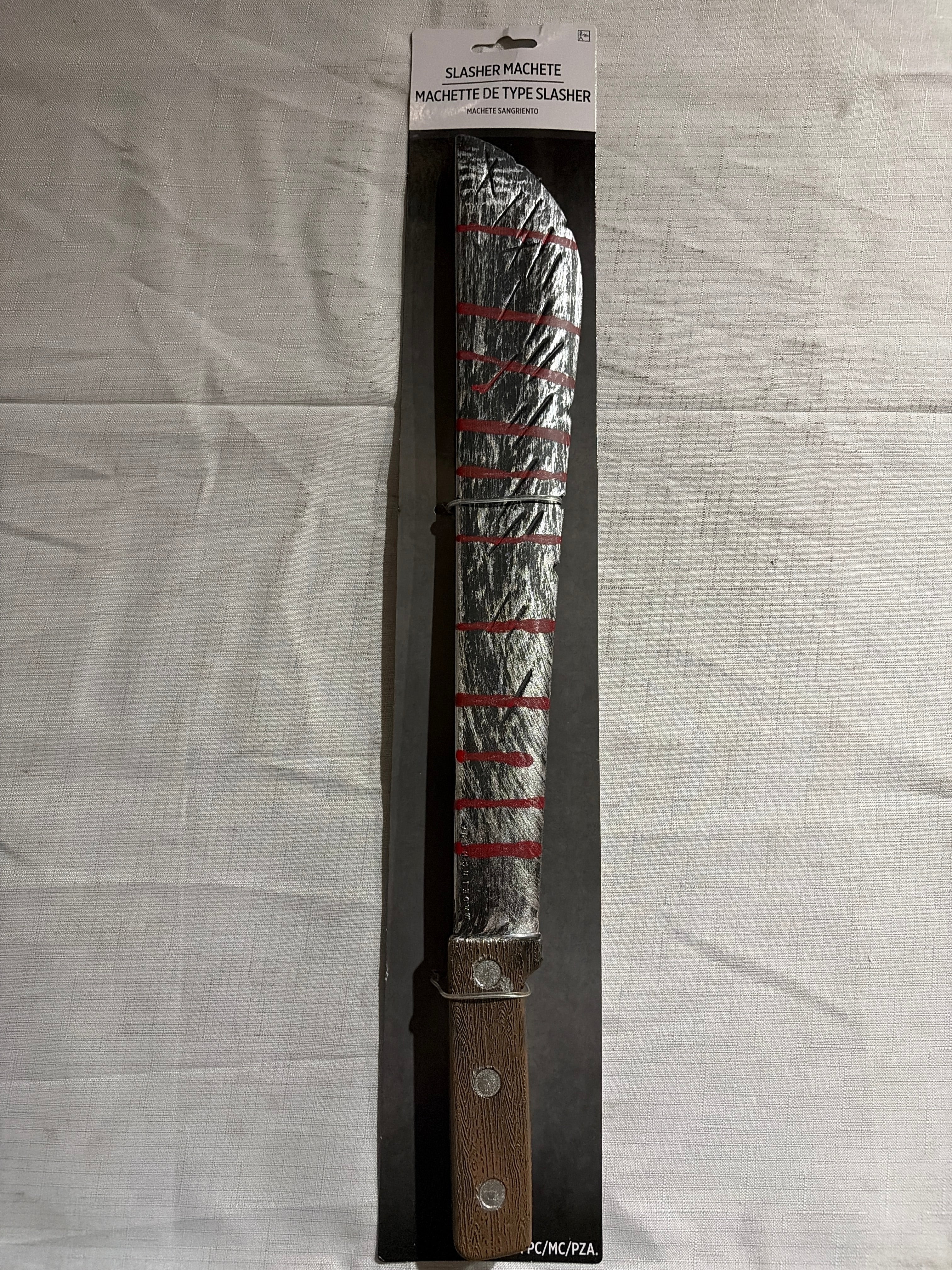 Slasher Machete Halloween Costume Prop